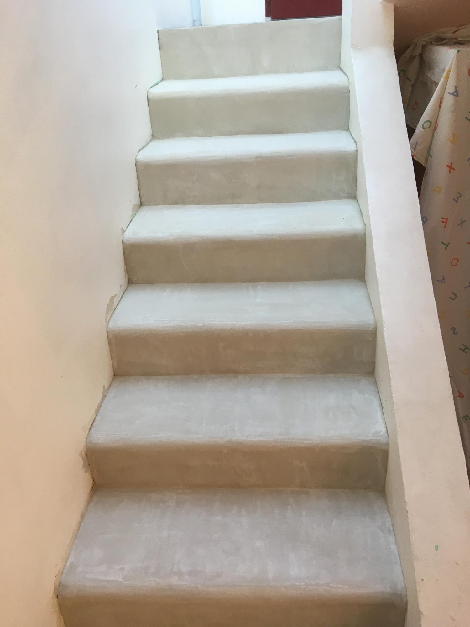 escalier beton cire toulon