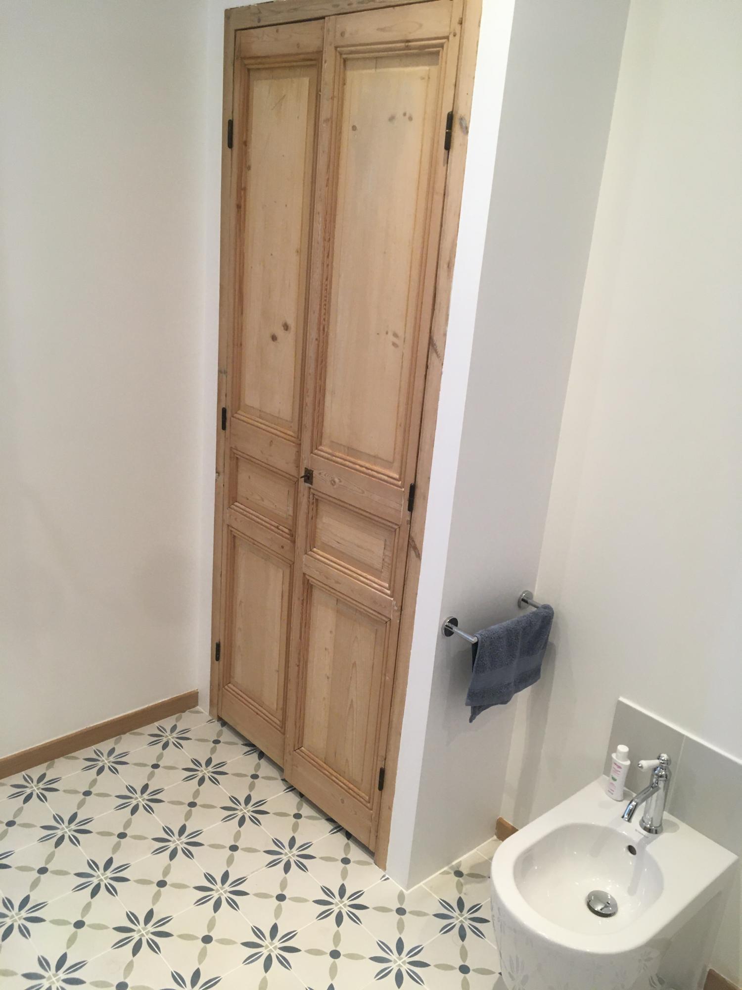 salle de bain peinture