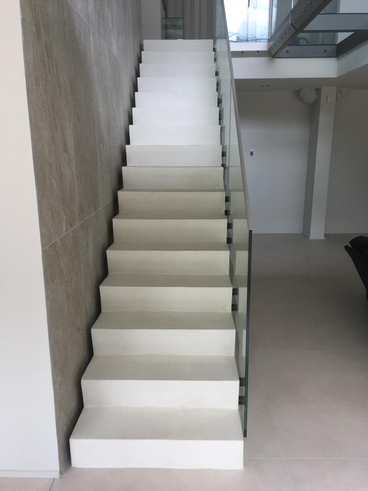 escalier beton cire marseille