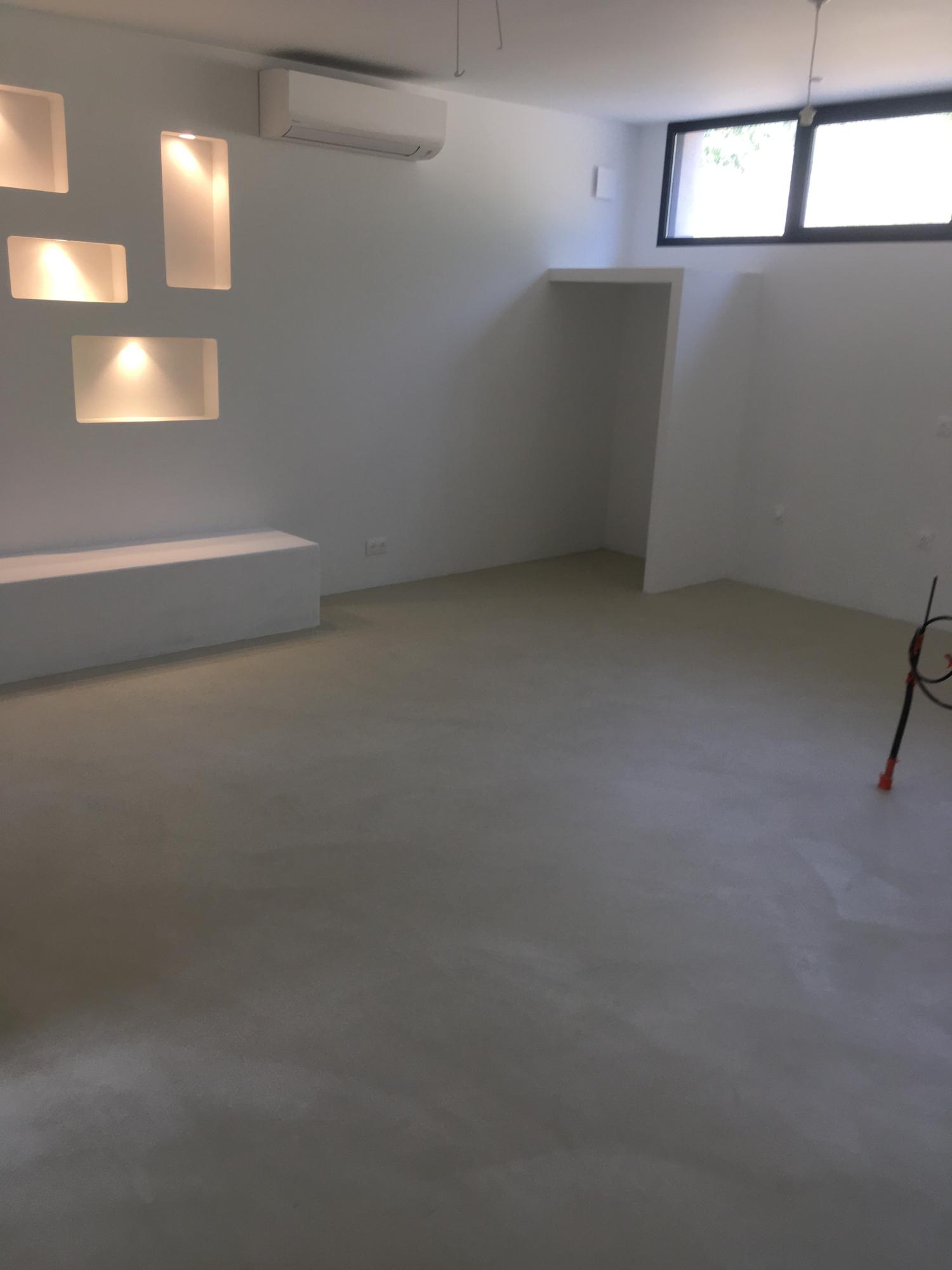 sol cuisine loft beton cire bandol