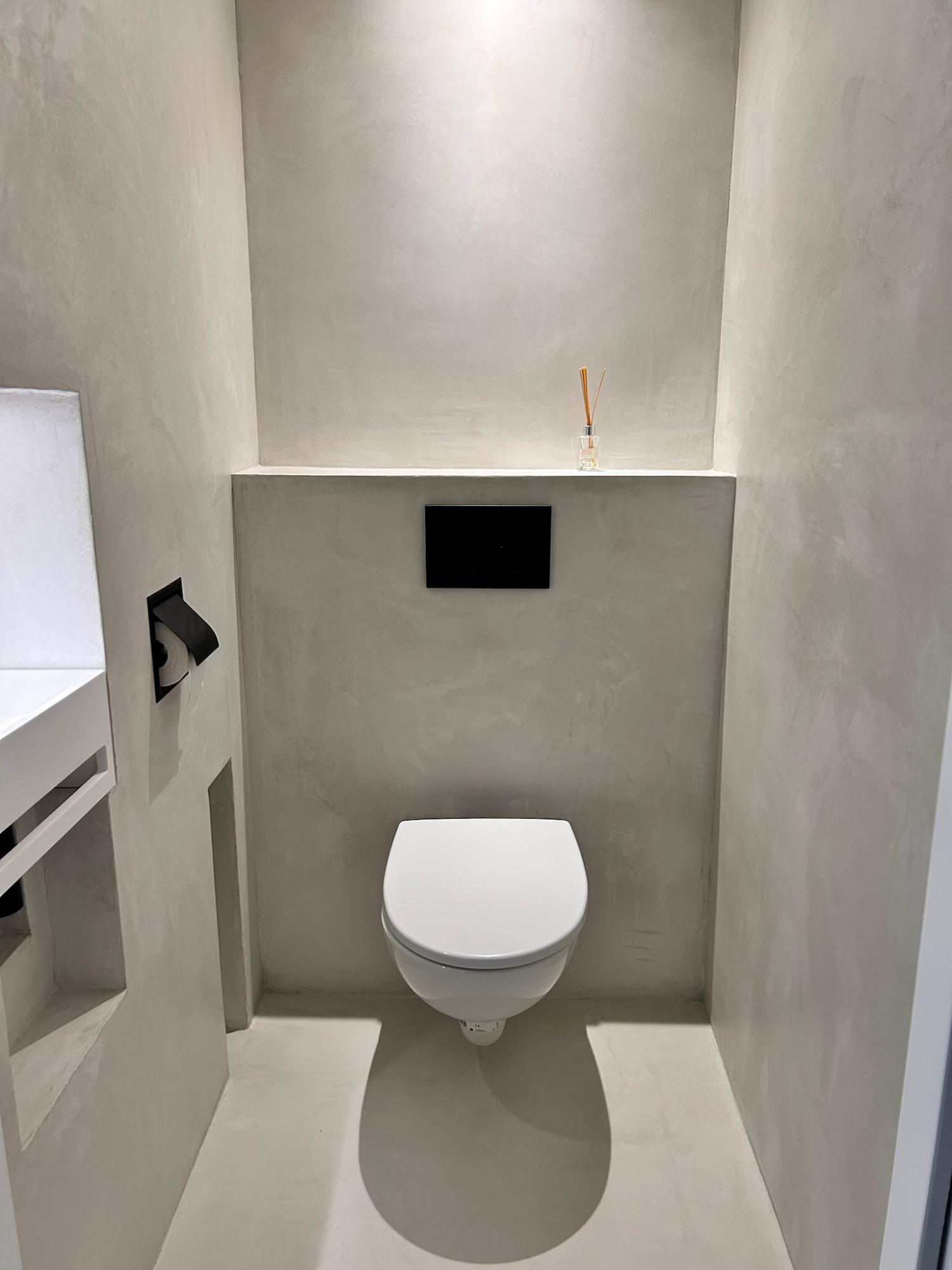 sol wc toilettes st Anne du castellet var