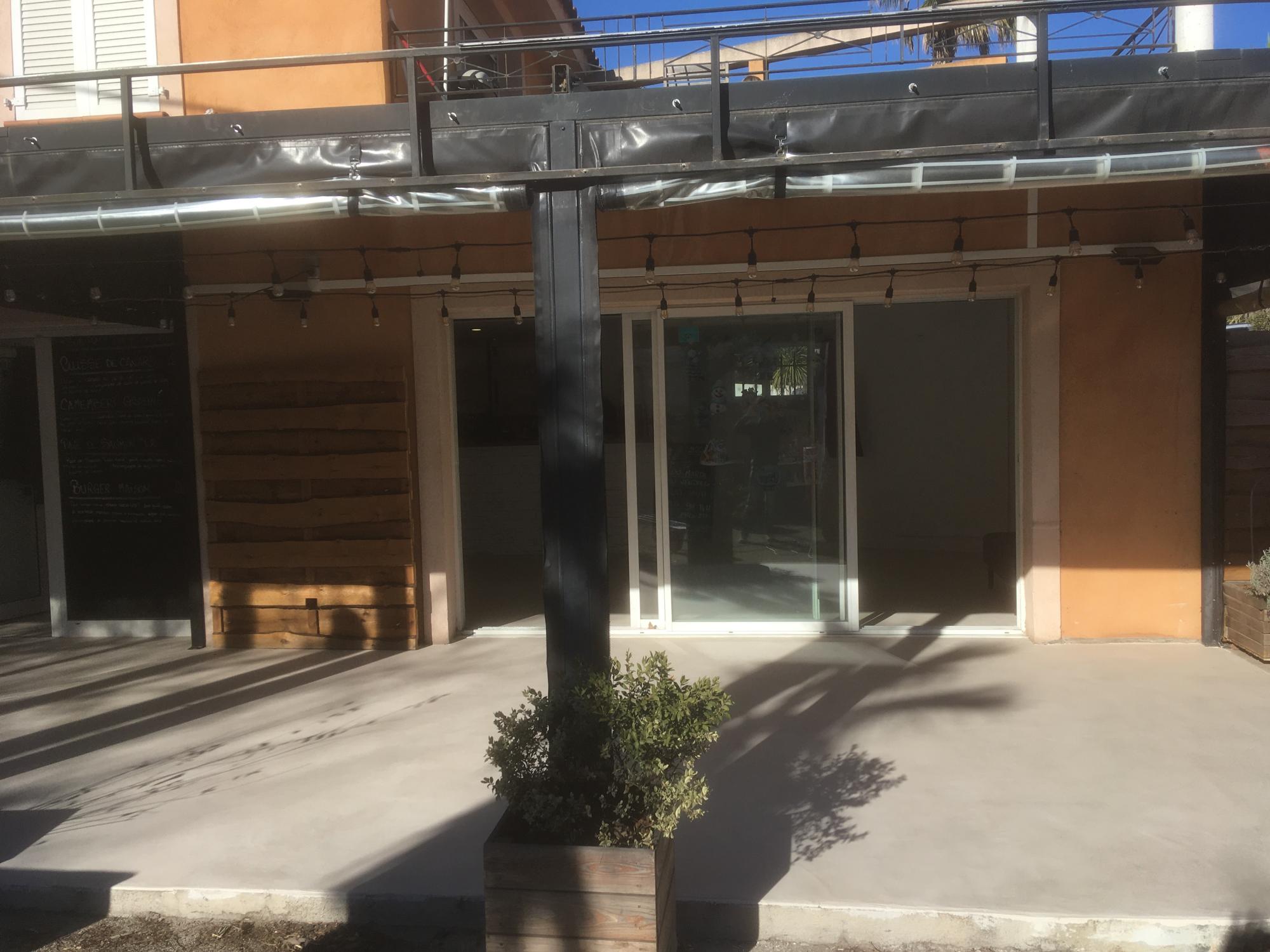 sol restaurant beton cire la Ciotat