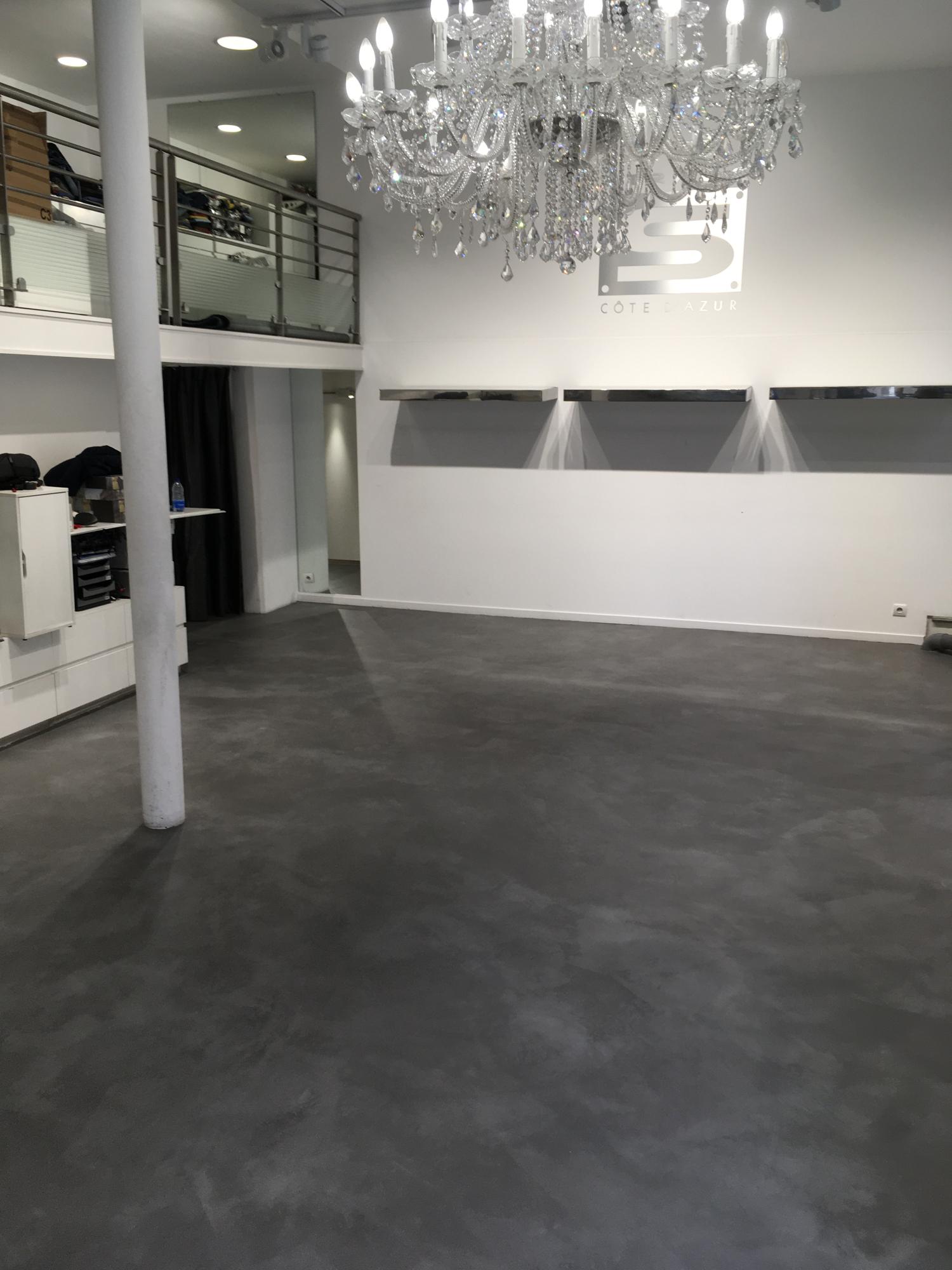 sol boutique beton cire Toulon